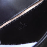 グッチ GGマーモント キルティング レザー チェーンショルダーバッグ ブラック 446754 - NEWSED