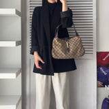 グッチ ニュージャッキー GGキャンバス / レザー ワンショルダーバッグ ベージュ / パープル - NEWSED