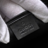 グッチ ジャッキー GGデニム / レザー ワンショルダーバッグ ブラック - NEWSED