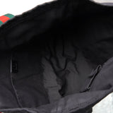 グッチ シェリーライン GGキャンバス トートバッグ ブラック - NEWSED