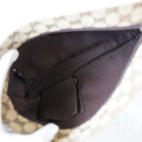 グッチ シェリーライン GGキャンバス ショルダーバッグ ベージュ - NEWSED