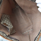 グッチ シェリーライン GGプラス / レザー トートバッグ ブラウン - NEWSED