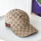 グッチ GG柄 シェリーライン ベースボールキャップ ベージュ - NEWSED