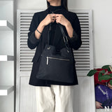 グッチ GGキャンバス / レザー ワンショルダーバッグ ブラック - NEWSED