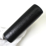 グッチ GGマーモント レザー 二つ折り財布 ブラック - NEWSED