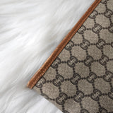 グッチ シェリーライン GGプラス / レザー トートバッグ ブラウン - NEWSED