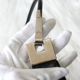 グッチ GGキャンバス / レザー ワンショルダーバッグ ブラック - NEWSED