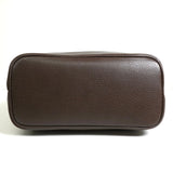 グッチ シェリー GGスプリーム レザー トートバッグ ブラウン - NEWSED