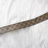 グッチ GGスプリーム / レザー ベルト ベージュ メンズ - NEWSED