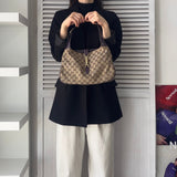 グッチ ニュージャッキー GGキャンバス / レザー ワンショルダーバッグ ベージュ / パープル - NEWSED