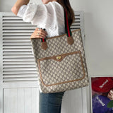 オールド グッチ GGスプリーム シェリーライン トートバッグ A4可 - NEWSED