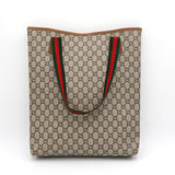 オールド グッチ GGスプリーム シェリーライン トートバッグ A4可 - NEWSED