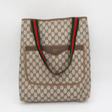 オールド グッチ GGスプリーム シェリーライン トートバッグ A4可 - NEWSED