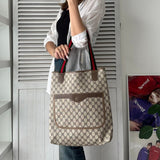 オールド グッチ GGスプリーム シェリーライン トートバッグ A4可 - NEWSED