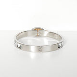 エルメス ミニクリック シェーヌダンクル GM バングル ハート シルバー / グレー / ホワイト / ゴールド - NEWSED