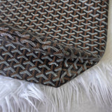 ゴヤール サンルイGM PVC トートバッグ ブラック / ブラウン ポーチ・バッグクリップ付き - NEWSED