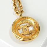 シャネル ココマーク サークル チェーンネックレス GP ゴールド - NEWSED