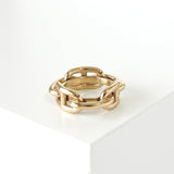 エルメス シェーヌダンクル ルガテ スカーフリング スカーフ留め パーマブラス GP ゴールド - NEWSED