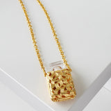 シャネル 香水ボトル GP ゴールド ロング ネックレス - NEWSED