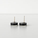 シャネル ココマーク サークル ラインストーン ピアス GP / ブラック - NEWSED