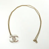 シャネル ココマーク マルチカラー ストーン ネックレス GP - NEWSED