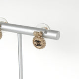 シャネル ココマーク リボン サークル ピアス GPゴールド - NEWSED