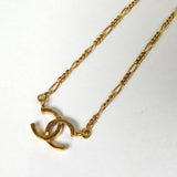 シャネル ココマーク チェーン ネックレス GP ゴールド - NEWSED