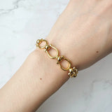 セリーヌ ヴィンテージ ホースビット GP ゴールド ブレスレット - NEWSED