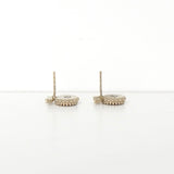 シャネル ココマーク リボン サークル ピアス GPゴールド - NEWSED