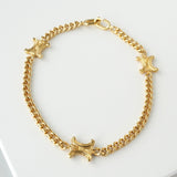 セリーヌ ヴィンテージ トリオンフ GP ゴールド ブレスレット - NEWSED