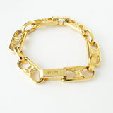 セリーヌ ヴィンテージ トリオンフ チェーン ブレスレット GPゴールド - NEWSED