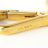 プラダ ハート チャーム キーホルダー GP ゴールド / ブラック - NEWSED