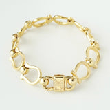 セリーヌ ヴィンテージ ホースビット GP ゴールド ブレスレット - NEWSED