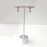 シャネル ココマーク スイングラインストーン GP ゴールド ピアス - NEWSED