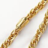 シャネル ココマーク ラインストーン ネックレス GPゴールド - NEWSED