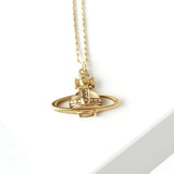 ヴィヴィアン ウエストウッド オーブ GP ゴールド ネックレス 箱付き - NEWSED