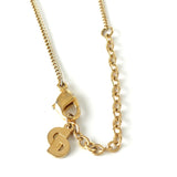 クリスチャン ディオール パール ラインストーン ネックレス GPゴールド - NEWSED