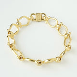 セリーヌ ヴィンテージ ホースビット GP ゴールド ブレスレット - NEWSED