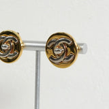 シャネル ココマーク ターンロック サークル イヤリング GP ゴールド - NEWSED