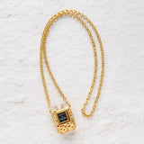 シャネル 香水ボトル GP ゴールド ロング ネックレス - NEWSED