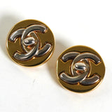 シャネル ココマーク ターンロック サークル イヤリング GP ゴールド - NEWSED