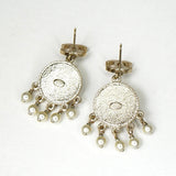 シャネル ココマーク カラーストーン フェイクパール ピアス GPゴールド - NEWSED