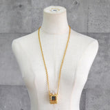 シャネル 香水ボトル GP ゴールド ロング ネックレス - NEWSED