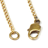 シャネル ココマーク チェーン ラインストーン ブレスレット GP ゴールド / ピンク - NEWSED