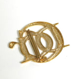 クリスチャン ディオール ロゴ ブローチ GPゴールド - NEWSED