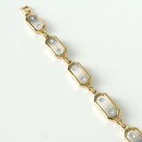 クリスチャン ディオール ヴィンテージ ストーン ブレスレット GP / メタル - NEWSED