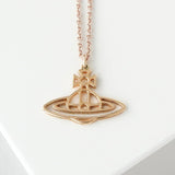 ヴィヴィアン ウエストウッド オーブ GP ピンクゴールド ネックレス - NEWSED