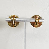 シャネル ココマーク ターンロック サークル イヤリング GP ゴールド - NEWSED