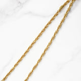 シャネル ココマーク ラインストーン ネックレス GPゴールド - NEWSED