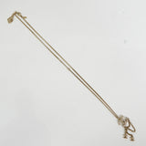 シャネル ココマーク ラインストーン フェイクパール ネックレス GP ゴールド - NEWSED